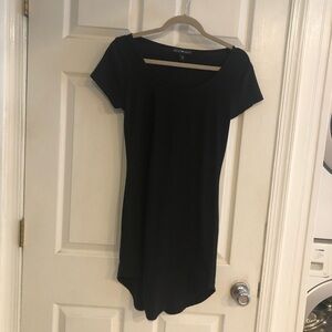 Derek Heart Black Cozy T Shirt Dress- Medium
